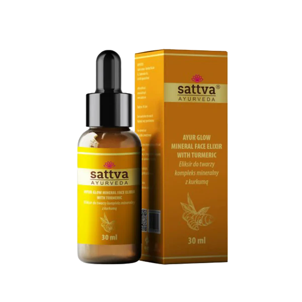 Ayur Glow face serum with turmeric and mineral complex