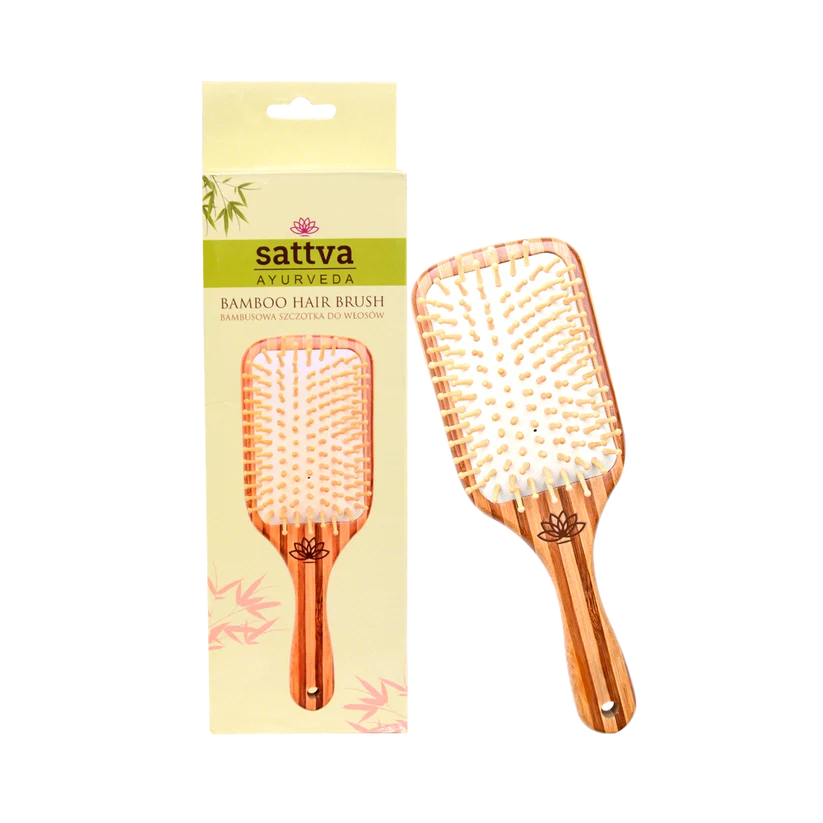 Bamboo hairbrush