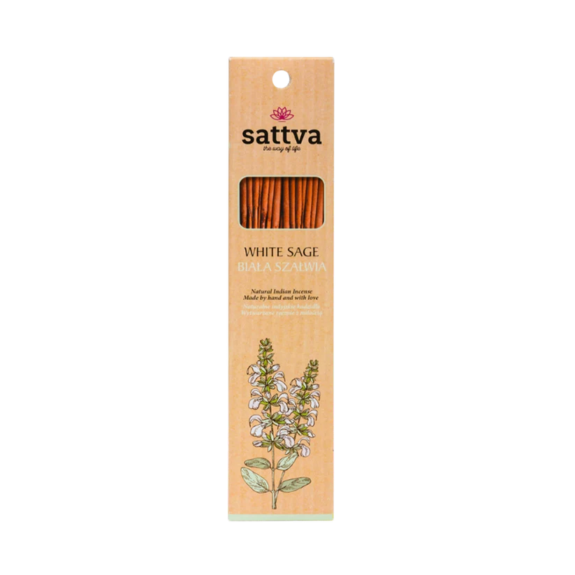 Natural white sage incense 15 sticks