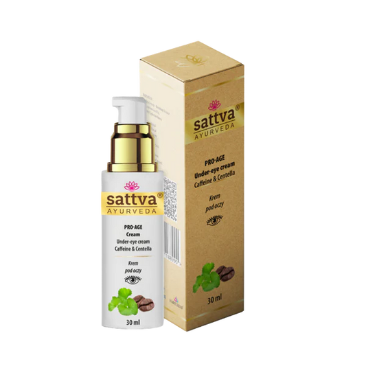 Pro-age eye cream with caffeine and centella