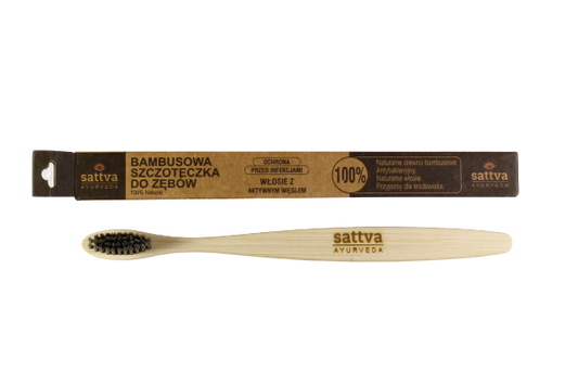 SATTVA BAMBOO BRUSH MEDIUM