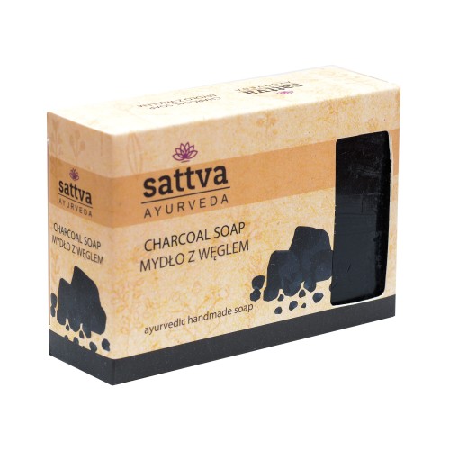 SATTVA SOAP CHARCOAL 125G