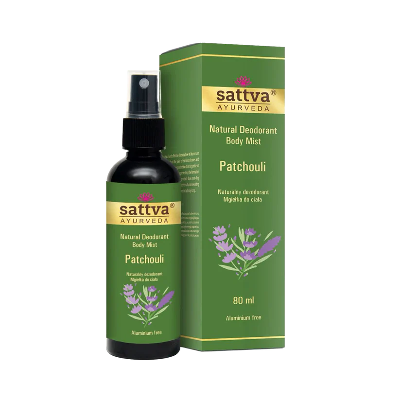 Natural deodorant without aluminum  Sattva Natural Deodorant Without Aluminum Salts – Patchouli