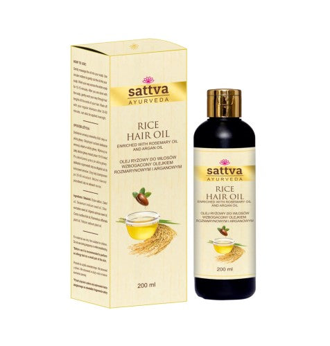 SATTVA OIL HAIR RICE 200ML