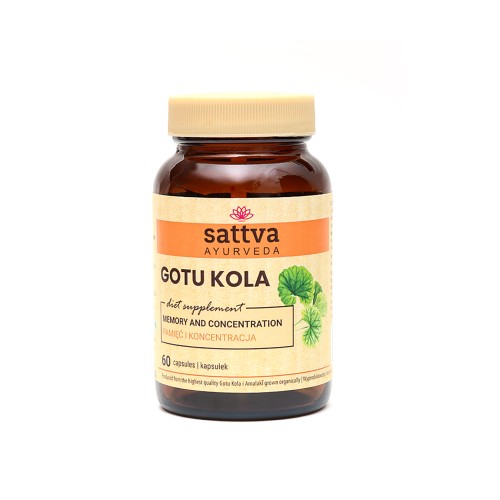 SATTVA SUPPLEMENT GOTU KOLA 60 KAPS