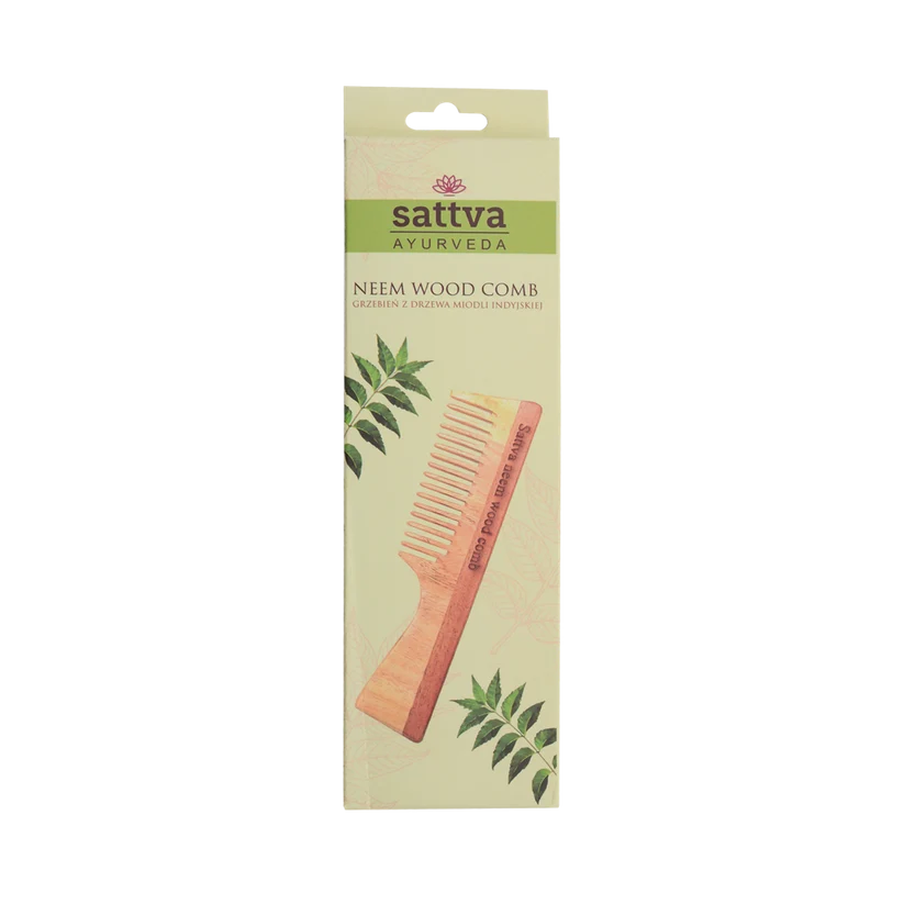 Neem wood comb