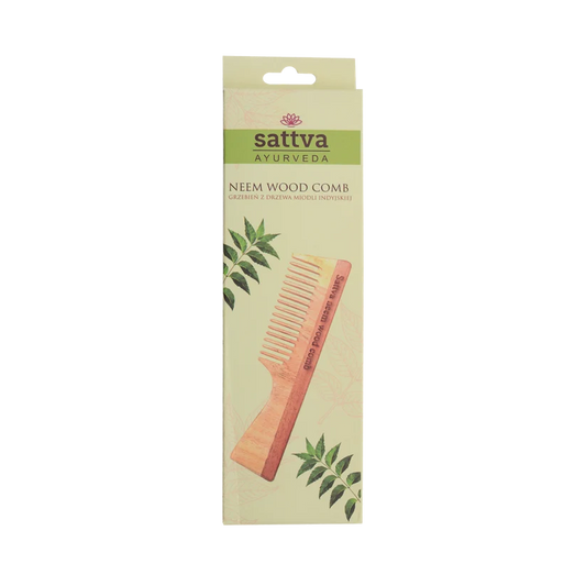 Neem wood comb