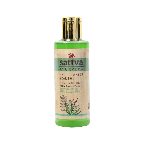 Sattva hair shampoo neem & aloe vera 210ml