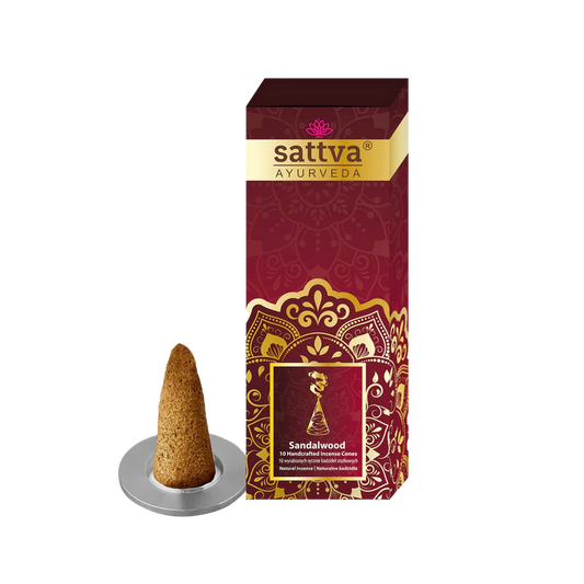 Natural cone incense - Sandalwood