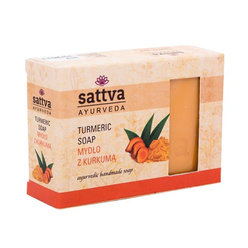 SATTVA SOAP TURMERIC 125G KURKUMA