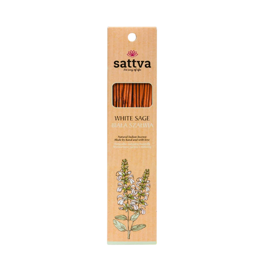 Natural white sage incense 15 sticks