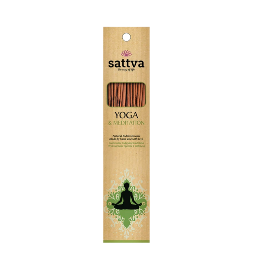 Natural incense sticks for yoga and meditation